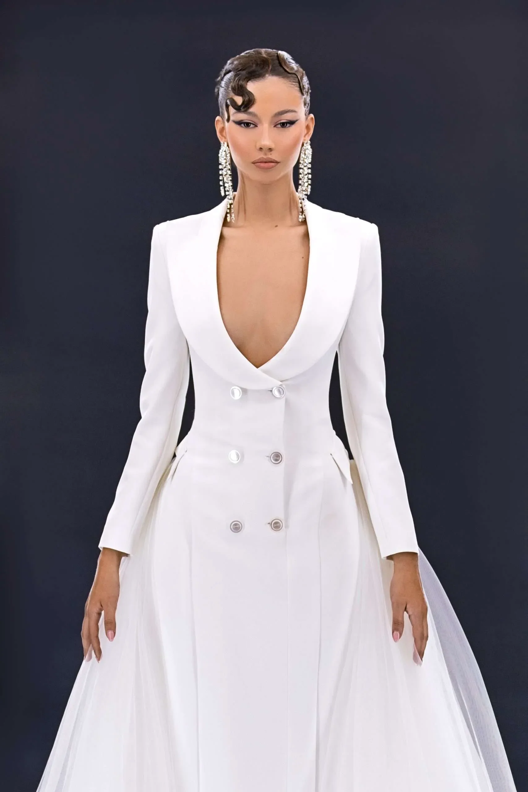 Blazer wedding maxi dress. - Image 2