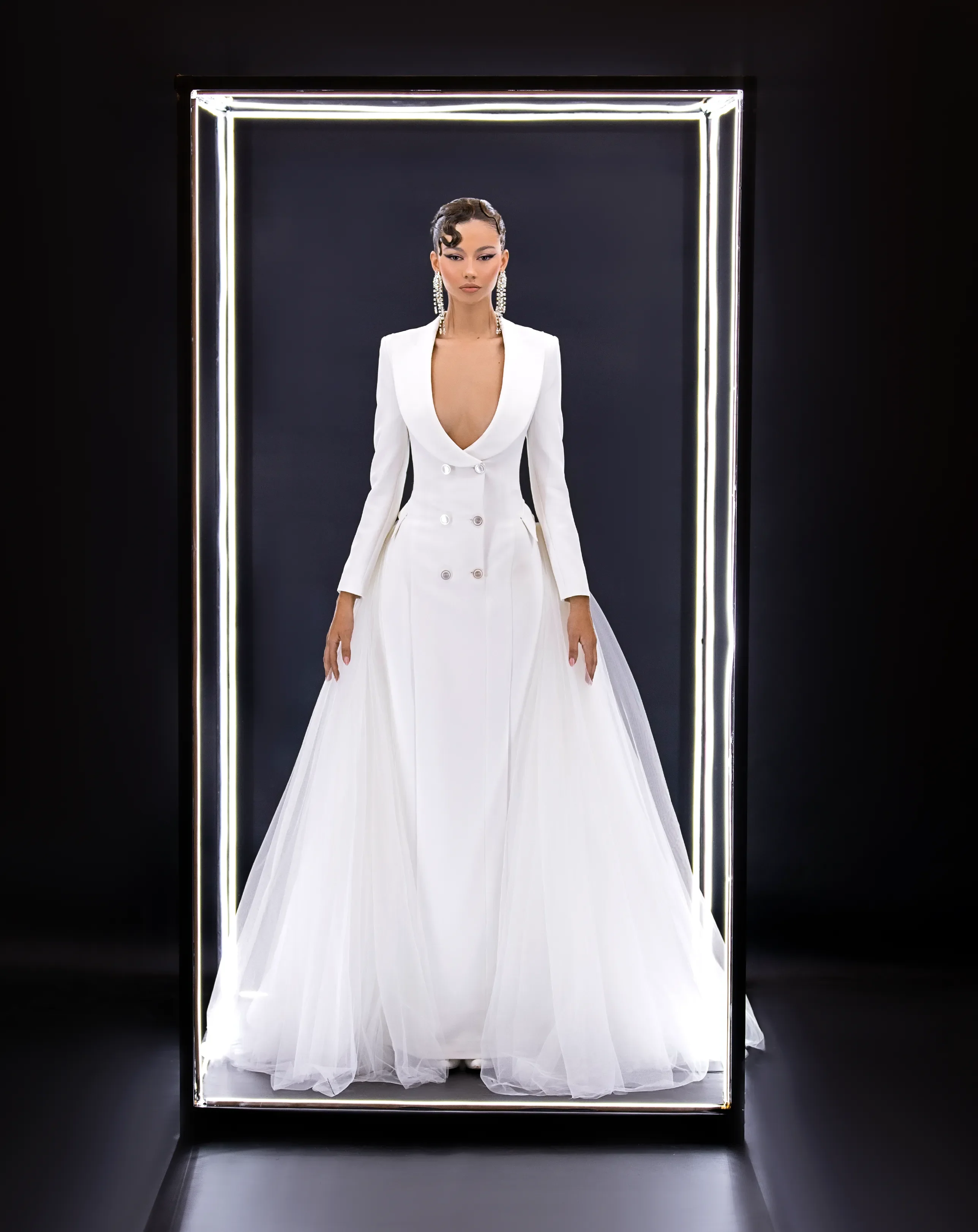 Blazer wedding maxi dress. - Image 3