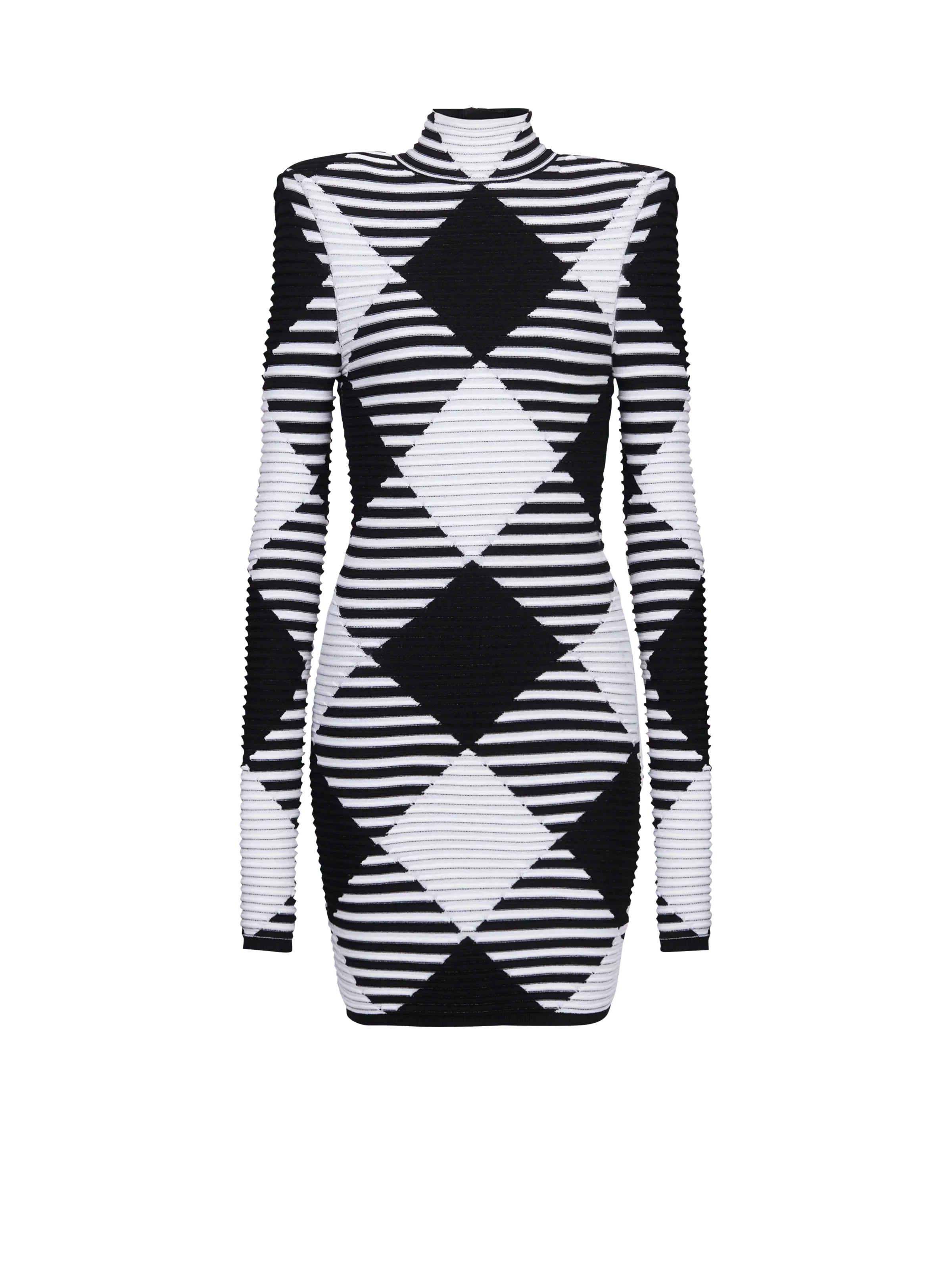 Spring Women Long Sleeve Plaid Bodycon Mini Bandage Dress Fashion Celebrate Evening Party Outfit Vestido - Image 3