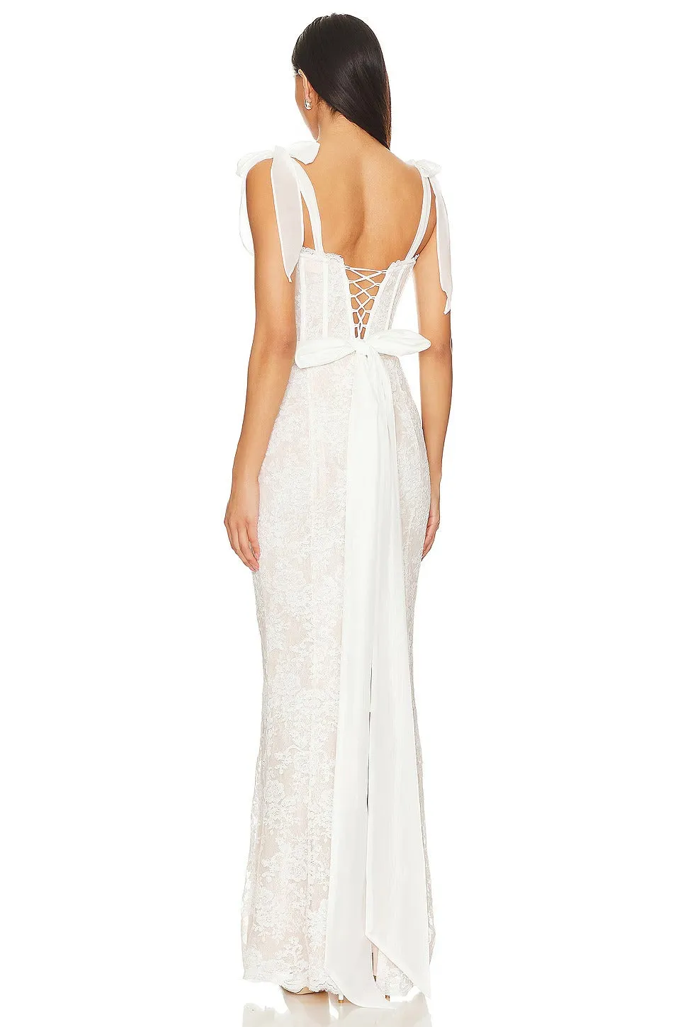 White Elegant Mermaid Vestido De Novia Sleeveless Satin Wedding Dress Modern Bow Court Train Princess Bridal Gown - Image 3