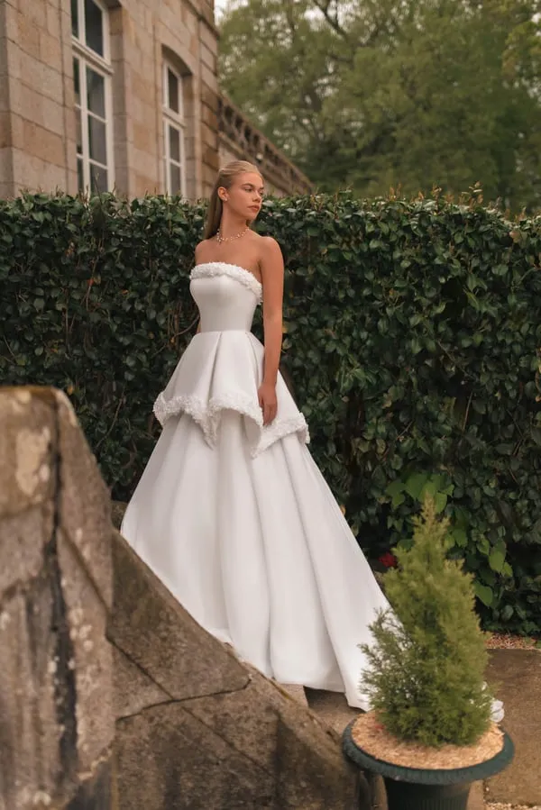 A-Line Off Shoulder Top With Lace Sleeveless Wedding Dress Backless Zipper Custom Bridal Gowns vestidos de fiesta - Image 3