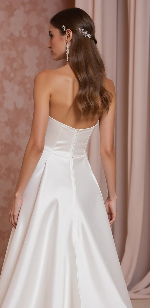 A-Line Wedding Dress with a Vintage-Inspired Silhouette - Image 3