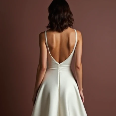 A-Line Wedding Dress with Layers of Organza for a Luxurious Feel - Image 5