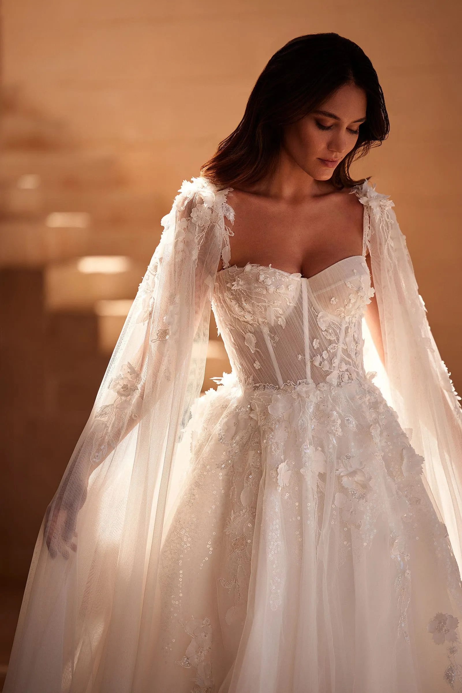 Appliques Bride Gala Women Corset Elegant Chiffon Gown Luxury A-Line Pretty vestidos de novia International Wedding Dress - Image 3