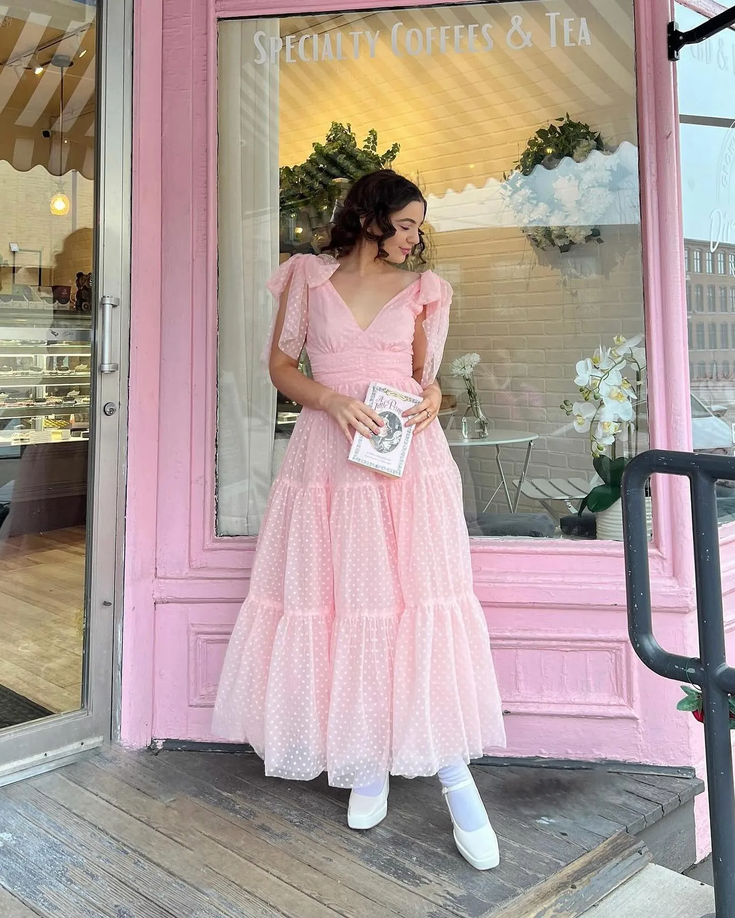 Pink Tulle Prom Dresses Deep V-Neck Pleat Ruched Above Knee Mini Gowns Homecoming Dress Graduation Party - Image 3