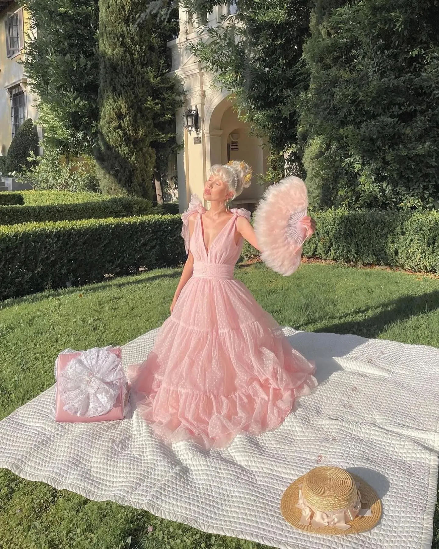Pink Tulle Prom Dresses Deep V-Neck Pleat Ruched Above Knee Mini Gowns Homecoming Dress Graduation Party - Image 4