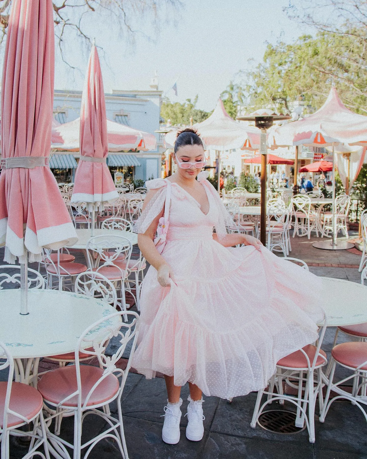 Pink Tulle Prom Dresses Deep V-Neck Pleat Ruched Above Knee Mini Gowns Homecoming Dress Graduation Party - Image 5
