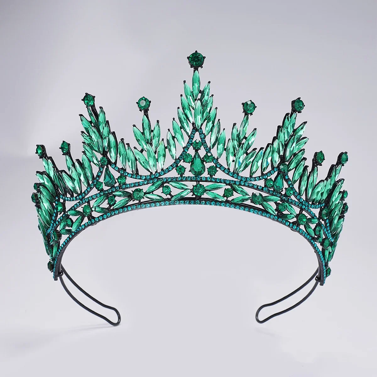 Baroque Queen Princess Crowns And Tiaras For Women Crystal Bridal Crown For Wedding Hair Accessories Prom Hair Jewelry Headdress - Image 10