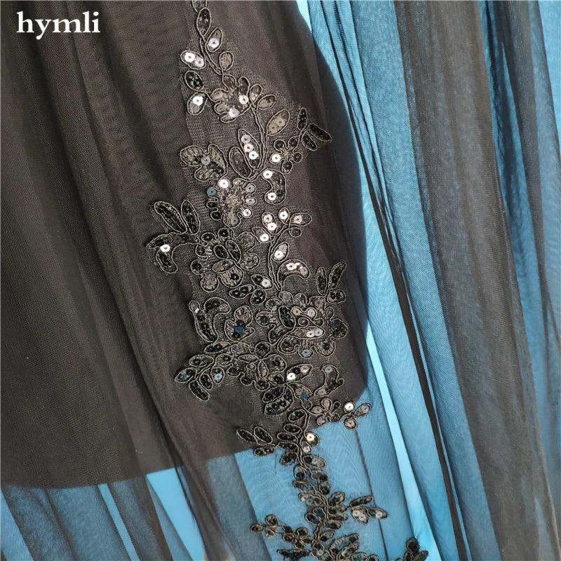 Black Long Veil 3.5 Meters Sequins Lace Wedding Veil Tulle Cathedral Veil Bridal Accessories Veils - Image 3