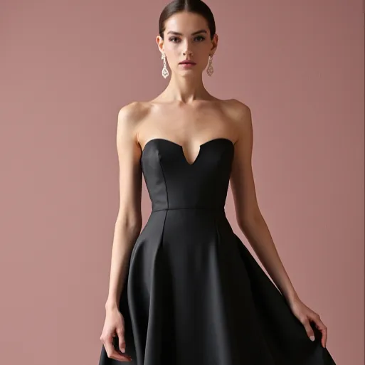 Black Wedding Dress for Modern Brides Who Want a Non-Traditional Look - Image 4