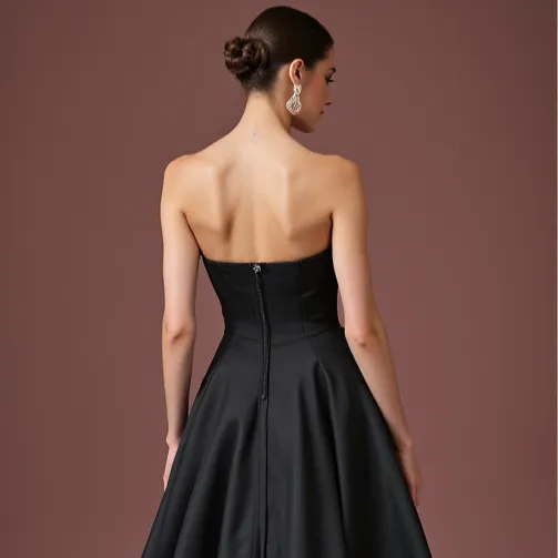 Black Wedding Dress for Modern Brides Who Want a Non-Traditional Look - Image 5