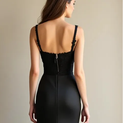 Black Wedding Dress | Stunning Midnight Bridal Gown for Modern Alternative Brides - Image 5