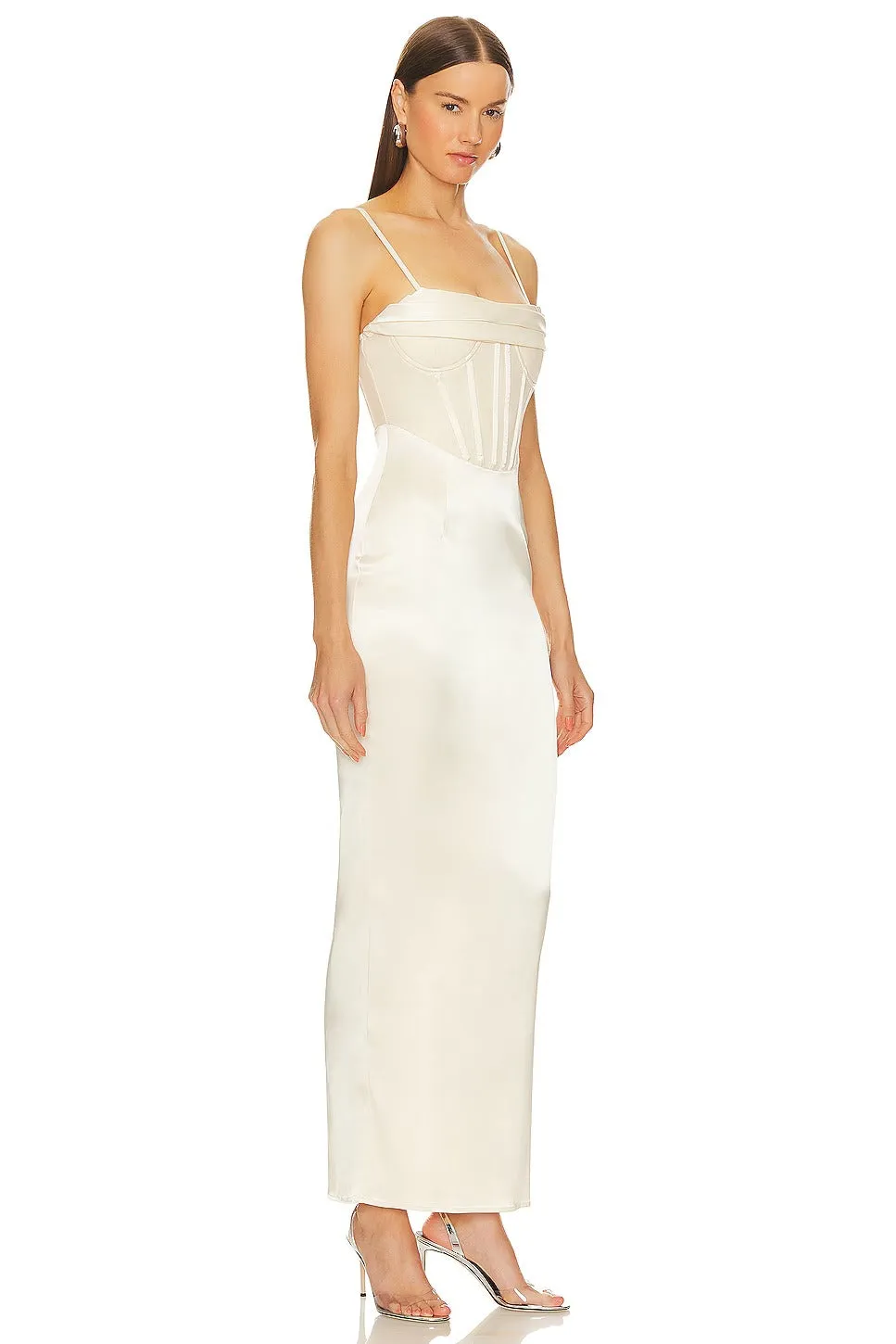 Long Dress Satin Bow Court Train Modern Mermaid Wedding Vestido De Novia Sleeveless Princess Bridal Gown - Image 2
