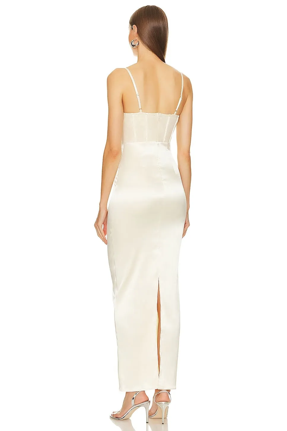 Long Dress Satin Bow Court Train Modern Mermaid Wedding Vestido De Novia Sleeveless Princess Bridal Gown - Image 3