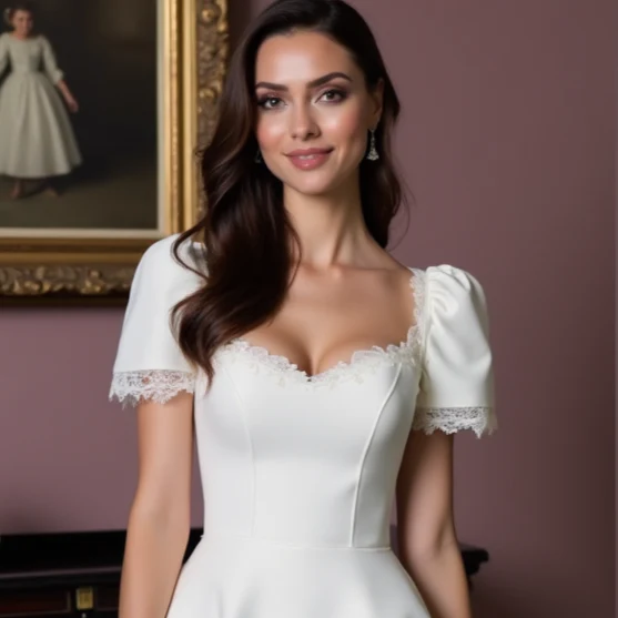 Boho Short Wedding Dress and Mini Dress with a Relaxed Fit for Effortless Style - Image 4