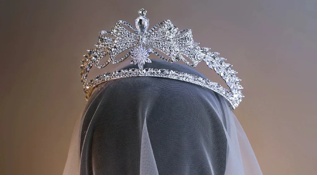 Bridal Hair Jewelry Crystal Zirconia Tiaras and Crowns Princess Queen Diadem For Brides Women Headpieces Wedding Accessories - Image 4