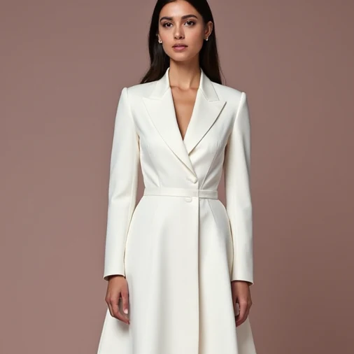 Chic White Mini Short Wedding Dress with a Sculpted Bodice for a Stunning Bridal Look - Image 4
