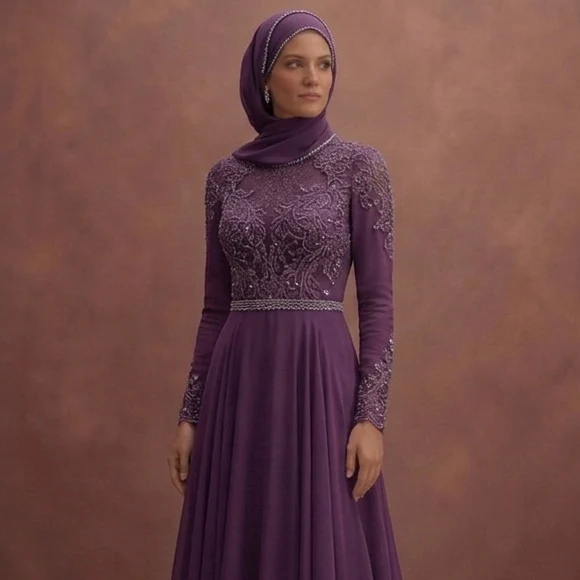 Chiffon Muslim Prom Dresses – Lightweight & Flowing Looks - Image 4