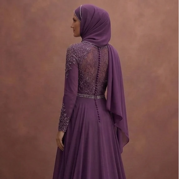 Chiffon Muslim Prom Dresses – Lightweight & Flowing Looks - Image 5