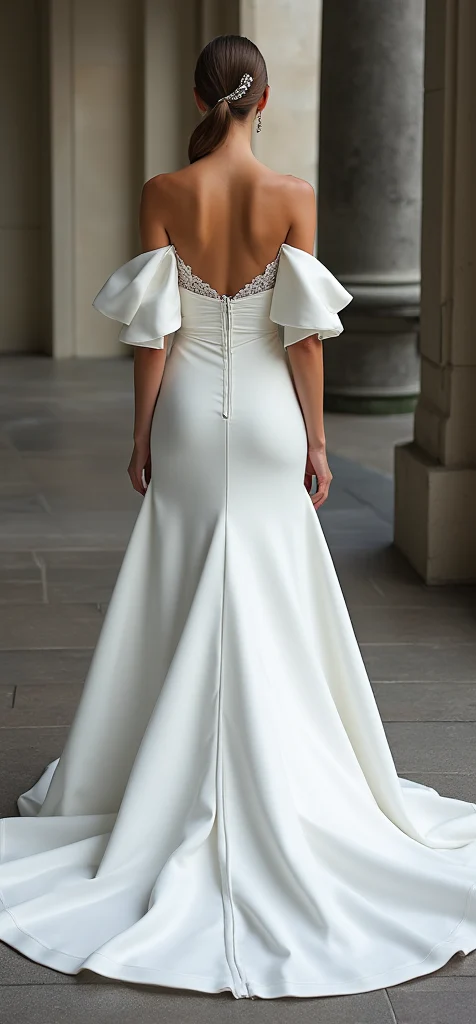 Classic Mermaid Wedding Dress for Elegant and Fashion-Forward Brides - Image 3
