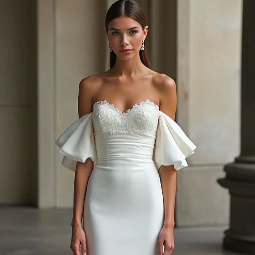 Classic Mermaid Wedding Dress for Elegant and Fashion-Forward Brides - Image 4