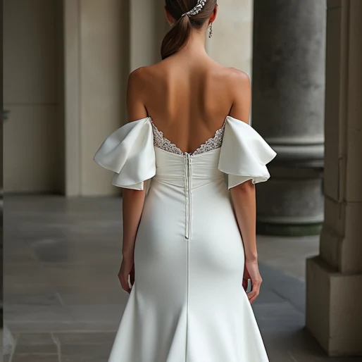 Classic Mermaid Wedding Dress for Elegant and Fashion-Forward Brides - Image 5