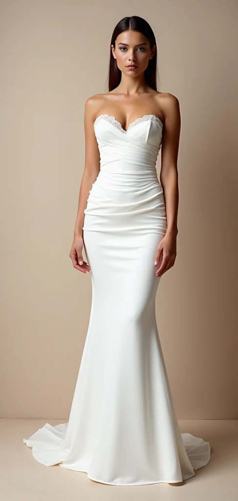 Classic Mermaid Wedding Dress with a Dramatic and Breathtaking Flair - Image 2