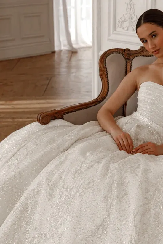 2 in 1 Wedding Dress with Detachable Skirt Court Train Mermaid Simple Bow Satin Vestido De Novia Skirt PrincessDress Bridal Gown - Image 5