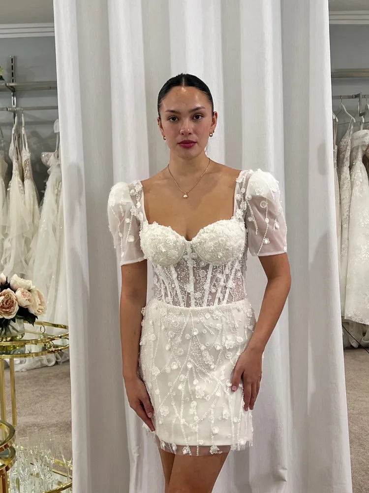 Sweetheart Neckline and Fitand Flare Shape Wedding Dress Court Train Bow Satin Bridal Gown Skirt Dress Vestido De Novia - Image 2
