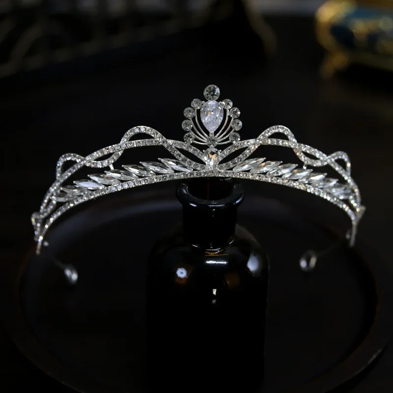 Crystal Crowns For Queen Wedding Hair Accessories Princess Bridal Tiara Crown For Women Pageant 15 Years Party Prom Headdress - Image 10