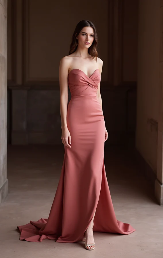 Dramatic Pink Evening Dress & Prom Dress with Layered Tulle for a Voluminous Look - Image 2