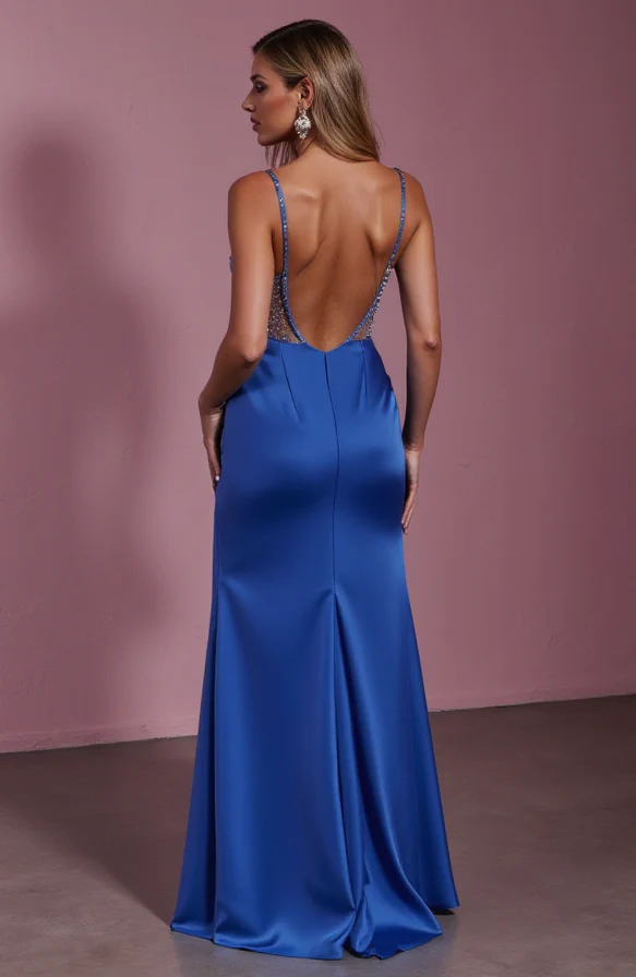 Elegant Evening Dress and Prom Dress with Sparkling Details for a Glamorous Look - Image 3