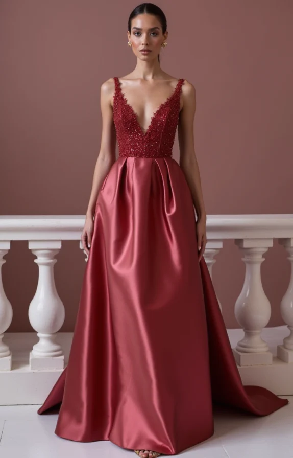 Elegant Prom Dress and Evening Gown with a Mermaid Silhouette for a Stunning Fit - Image 2