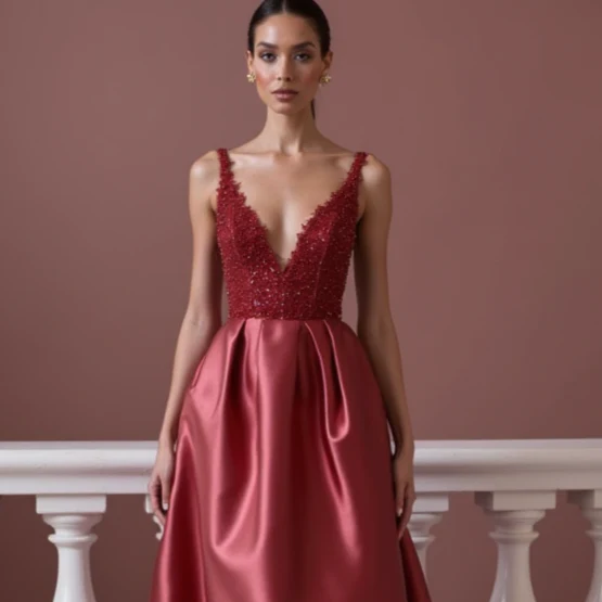 Elegant Prom Dress and Evening Gown with a Mermaid Silhouette for a Stunning Fit - Image 4