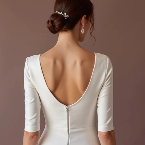 Elegant White Princess Wedding Dress for Brides Who Want a Regal Aesthetic - Image 5