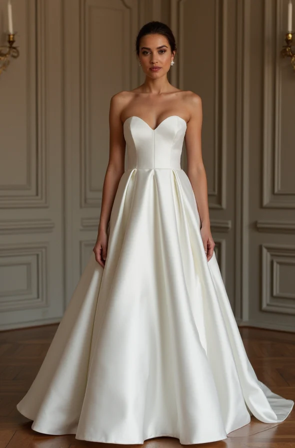 Enchanting White Princess Wedding Dress for a Storybook-Inspired Bridal Look - Image 2
