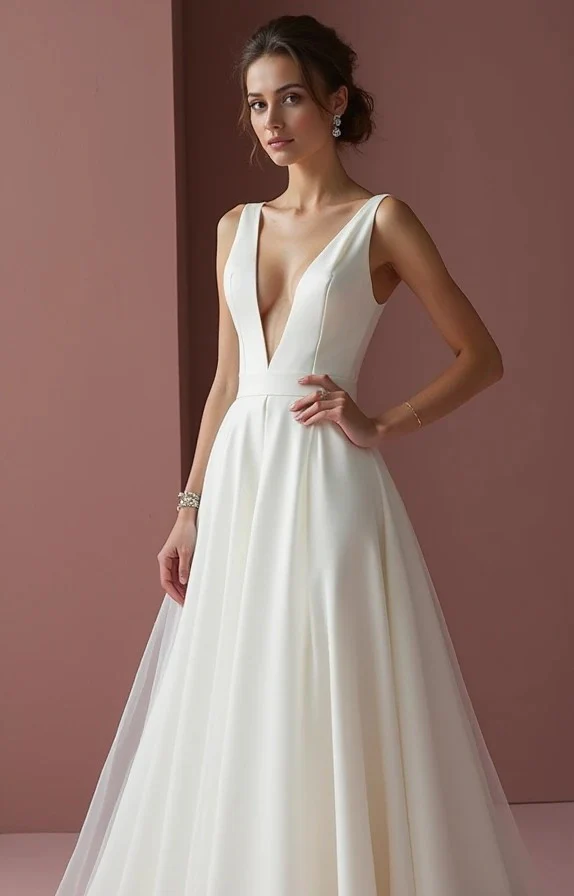 Fairytale White Princess Wedding Dress with Intricate Lace Details - Image 2