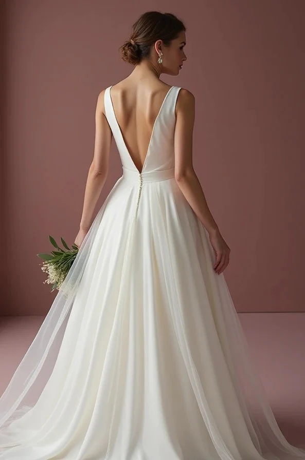 Fairytale White Princess Wedding Dress with Intricate Lace Details - Image 3