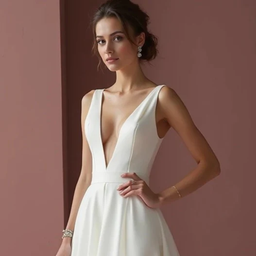 Fairytale White Princess Wedding Dress with Intricate Lace Details - Image 4
