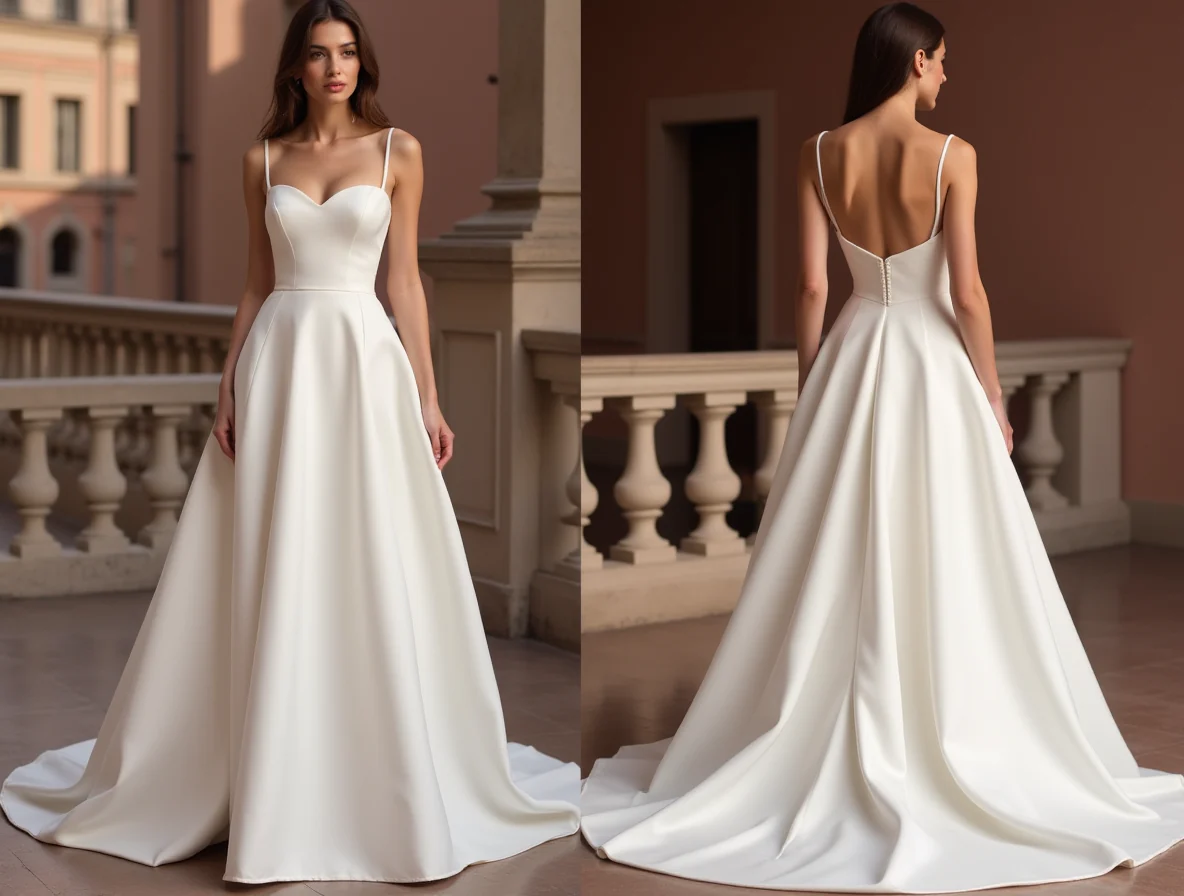 Fairytale White Princess Wedding Dress with Off-Shoulder Sleeves and Sparkling Tulle