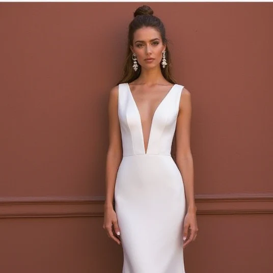 Fishtail Wedding Dress for Brides Who Want a Dramatic Look - Image 4