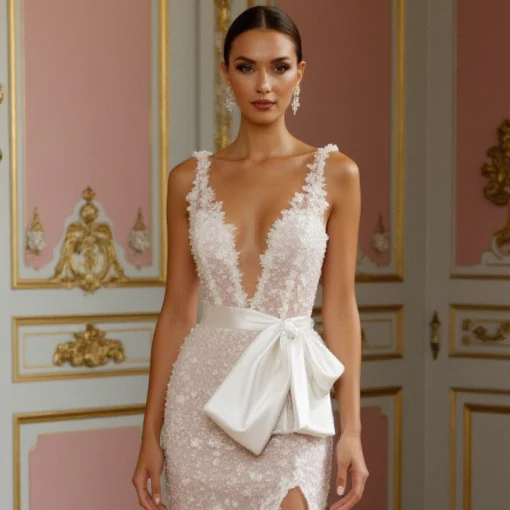 Flattering A-Line Wedding Dress with a Classic Silhouette - Image 4
