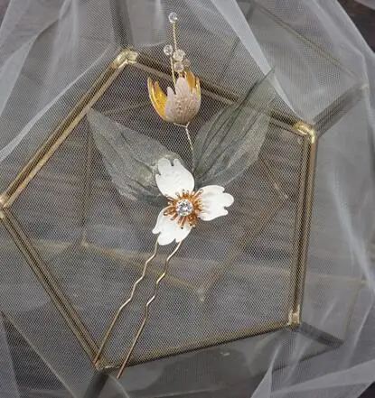 Flower Leaf Headband Headpieces Crystal Pearl Hair Comb Pins Bridesmaids Bride Hairband Crown Wedding Accessories Bridal Jewelry - Image 14
