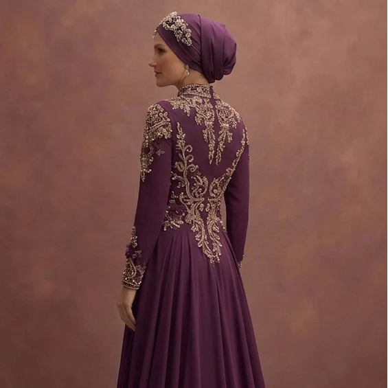 Flowing Muslim Prom Dresses for a Dreamy Prom Night - Image 5