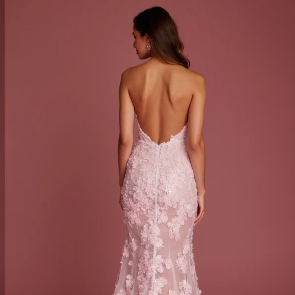 Glamorous Evening Dress and Prom Dress with a Tulle Skirt for a Soft and Romantic Look - Image 5
