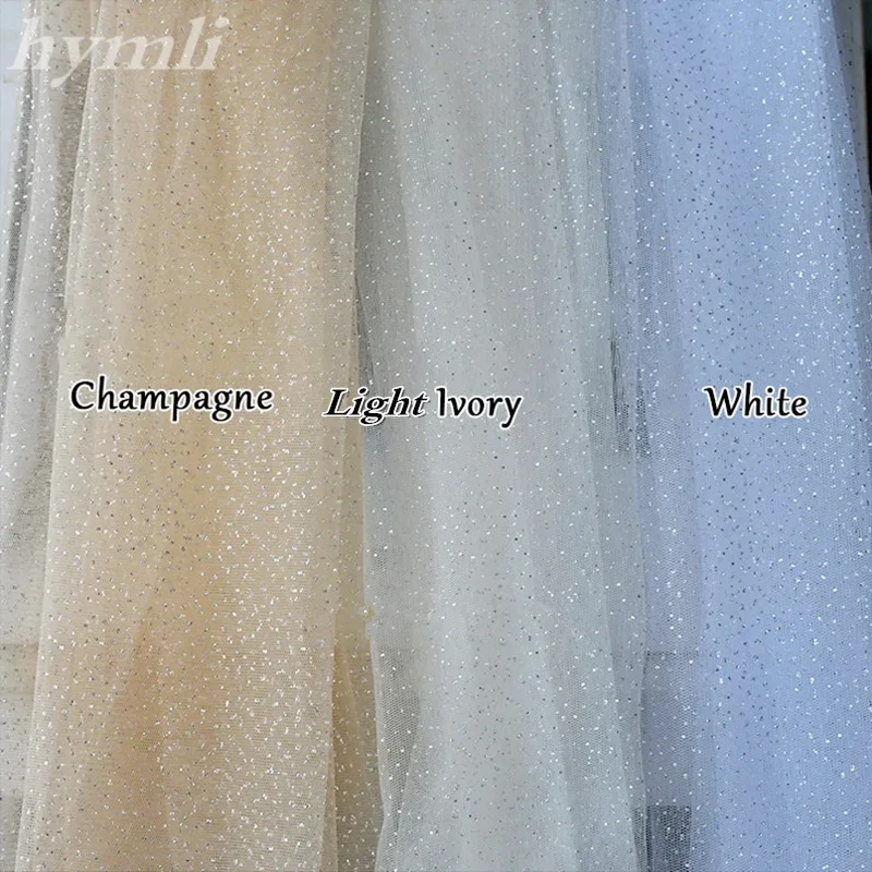 Glitter Tulle Wings Wedding Veil Cathedral Bridal Cape Veil - Image 2