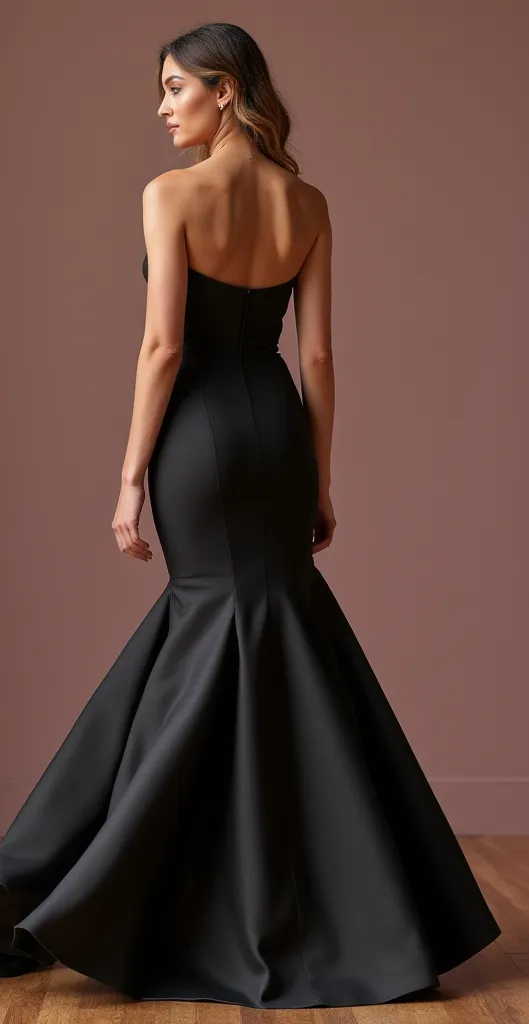 Gothic Black Wedding Dress for a Unique and Alternative Bridal Style - Image 3