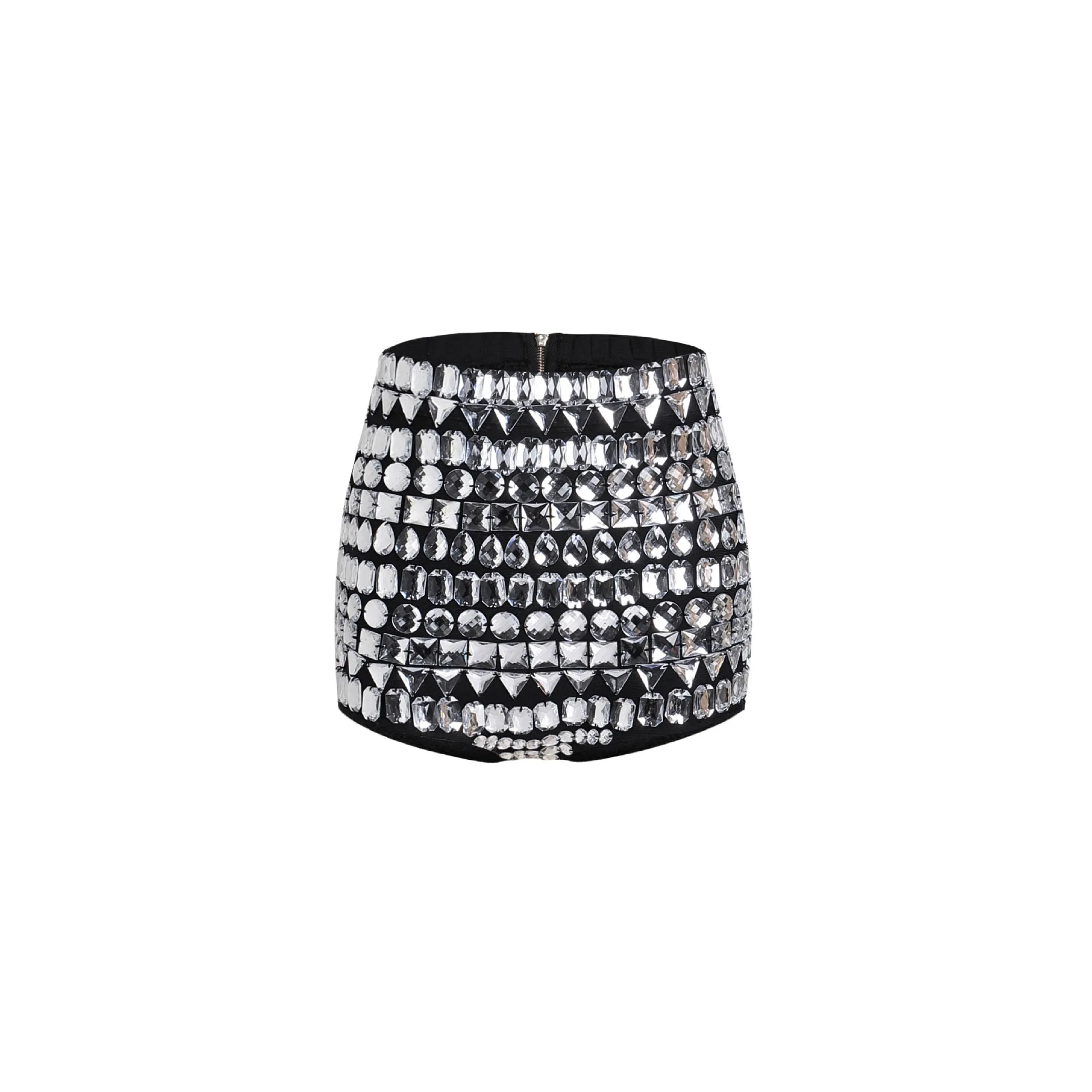 Women Sexy Big Crystal Bodycon Shorts Celebrate Nightclub Party Birthday Wear Bar Dancer Fashion Shorts - Image 6