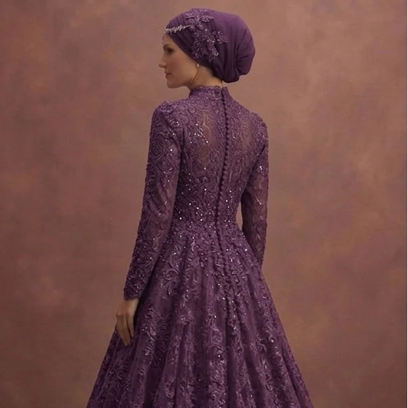 Lace Muslim Prom Dresses – Romantic Modest Designs - Image 5