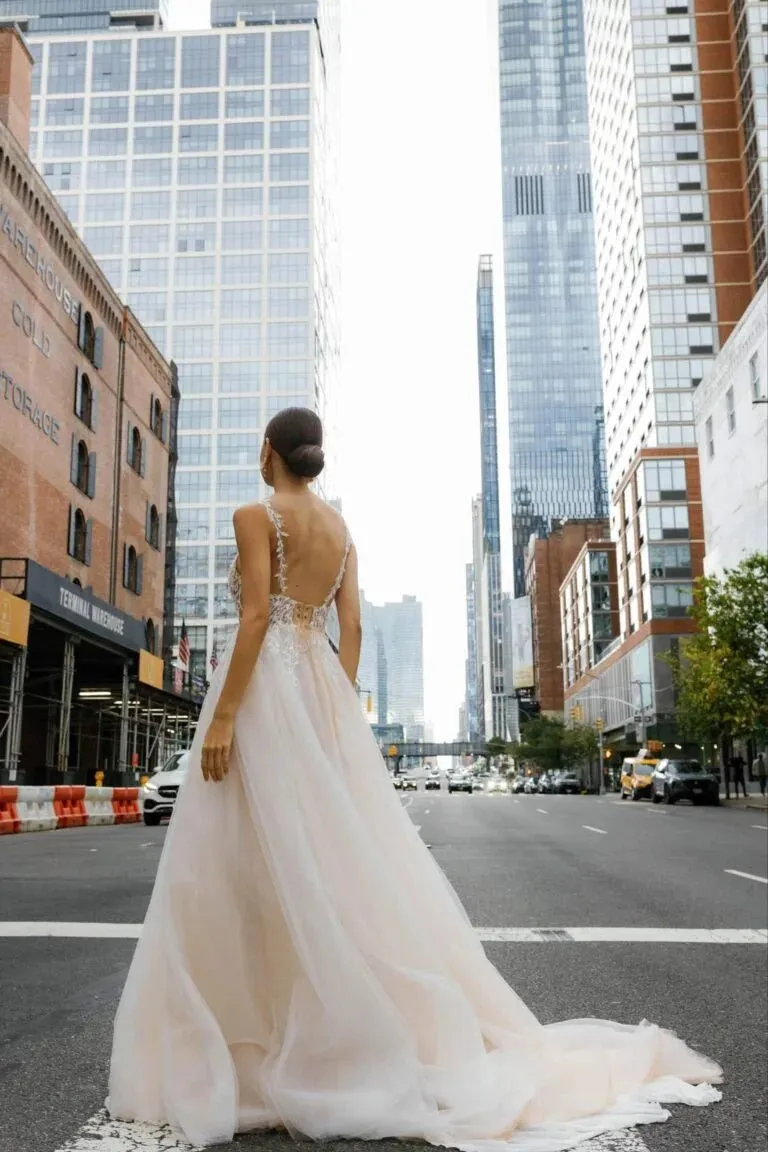 Elegant A-line Wedding Dresses Appliques Spaghetti Straps Backless Lace up for Women Vestidos De Novia Customized - Image 2